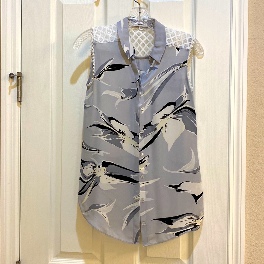 Reiss | Silk sleeveless blouse size 0